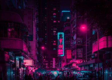 Cyberpunk Hong Kong 