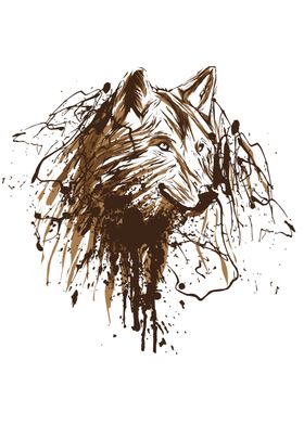 Wolf splatter