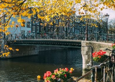 Amsterdam in Fall