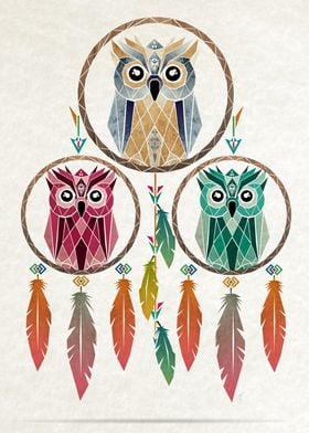 owl dreamcatcher