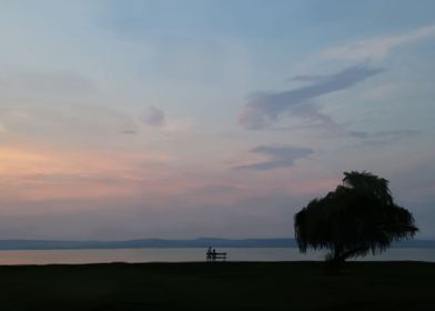 Balaton lake