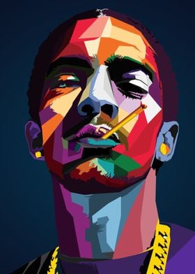 Nipsey Hussle Wpap Popart