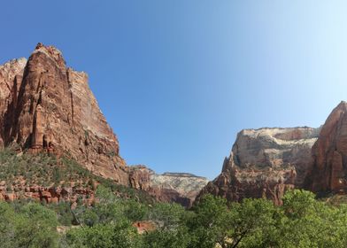 Zion in summer