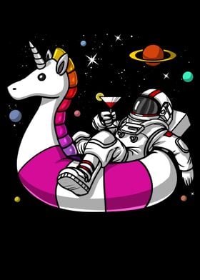 Space Unicorn Float