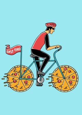 Pizza Bicycle