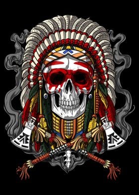 Native American Skull 