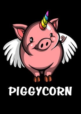 Piggycorn Pig Unicorn