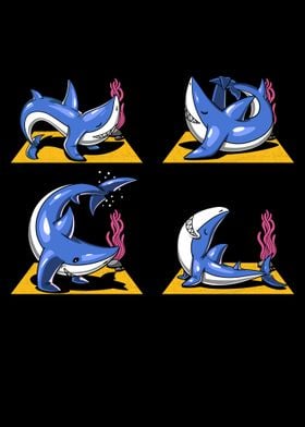 Shark Yoga Poses