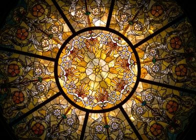 A Stained Glass Dome