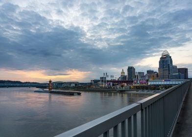 Cincy and the Ohio River