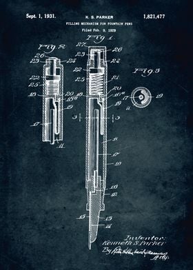 No438 Mechanism for pens