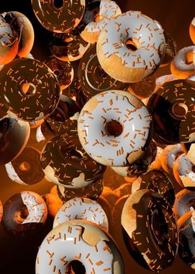 Donuts orange