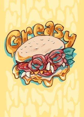 Greasy Burger