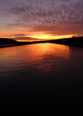 Water Sunset