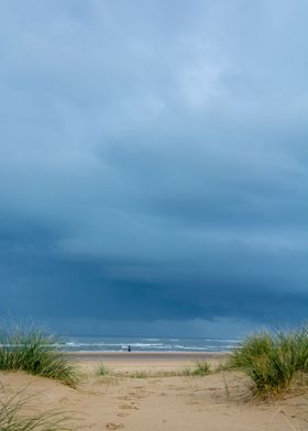 Stormy Holkham Beach
