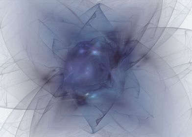 Folds In Blue Velvet