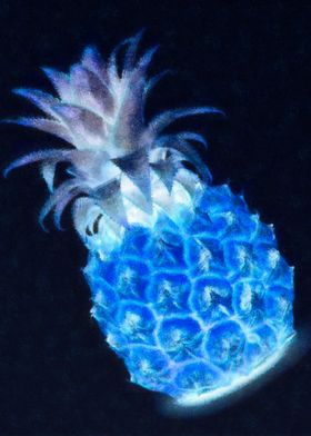 Pineapple glowing