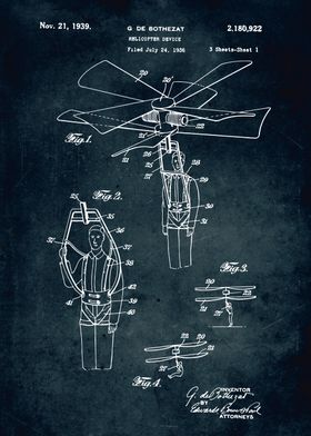 No447 Helicopter Device 