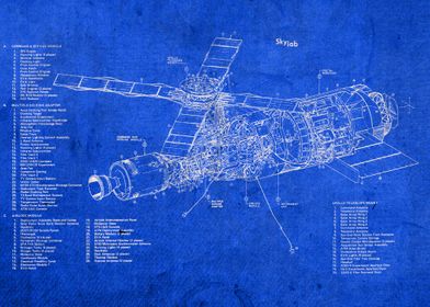 NASA Skylab Blueprints