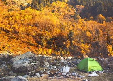 Camping in Kashmir