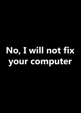 Fix your computer