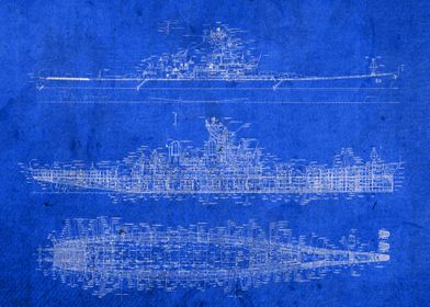 USS Missouri Blueprints