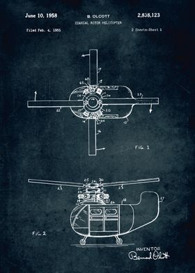 No446 Coaxial helicopter