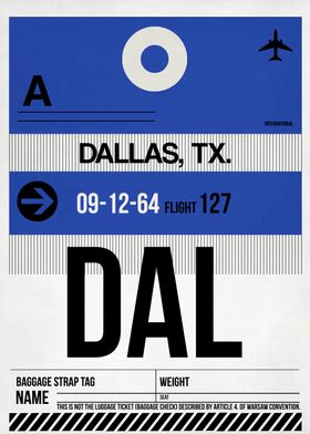 DAL Luggage Tag