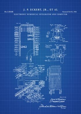Computer Patent blueprint