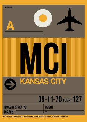 MCI Luggage Tag