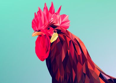 rooster Origami