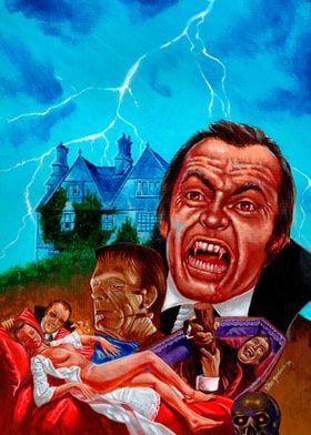 Dracula comic book cover