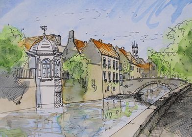 sumer in Bruges