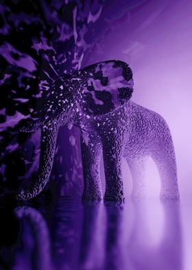 Abstract elephant 38