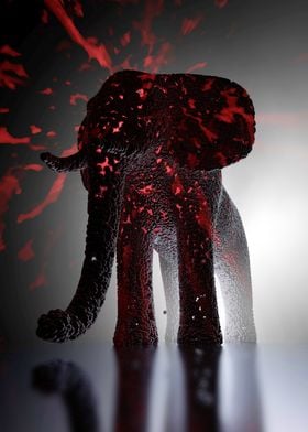 Abstract elephant 57