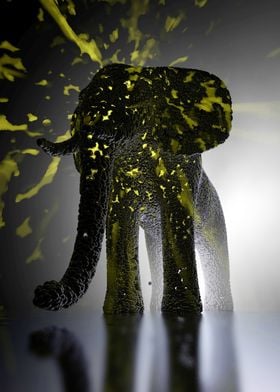 Abstract elephant 62