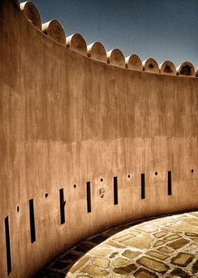 Wall in Oman