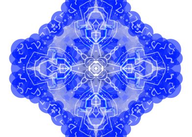 Blue Storm Mandala