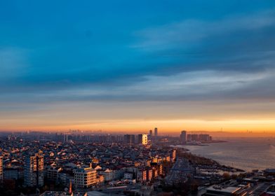 Sunrise over Istanbul
