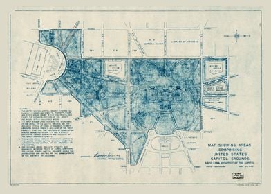 US Capitol Grounds 1946