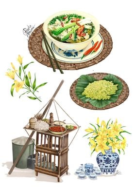 VietNam traditional dishes
