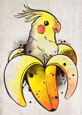 banana parrot