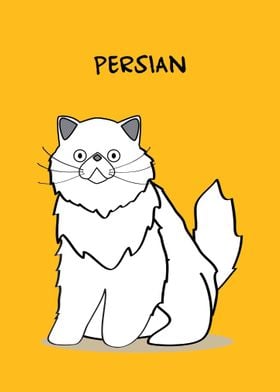 Persian Peaknose Cat