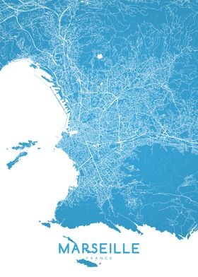 Marseille map