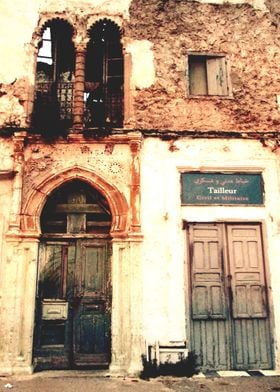 vintage moroccan door 