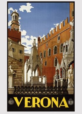 Travel Poster Verona
