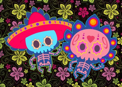 day of the dead dancing