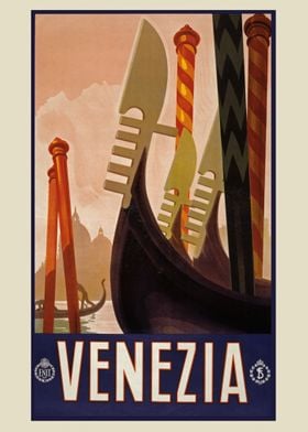 Travel Poster Venice