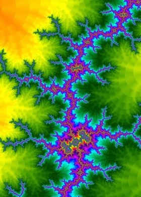 Green and Yellow Fractals