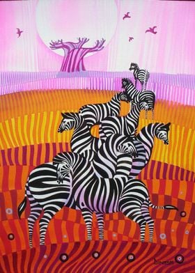 Zebra Family